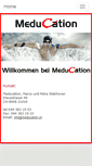 Mobile Screenshot of meducation.ch